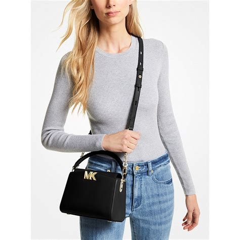 Michael Kors Karlie Small Leather Crossbody 